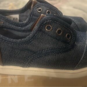 Kids TOMS Denim Sneakers